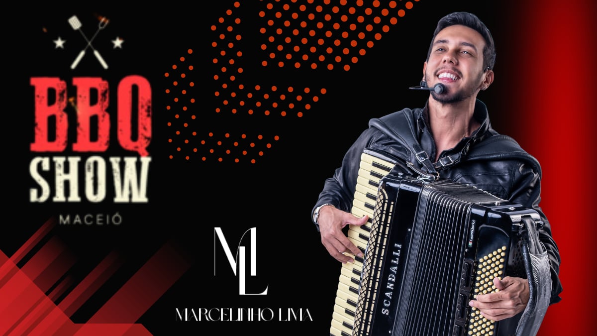 Marcelinho Lima leva sua sanfona ao BBQ Show 2026 em Maceió